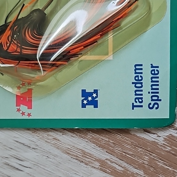 Cincinnati Bengals Fishing Tandem Spinner - Vintage - Picture 3 of 7